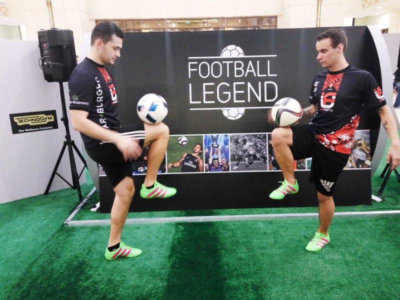 2ID - FOOTBALL FREESTYLERS FOR PUBLIC EVENT IN ABU DHABI