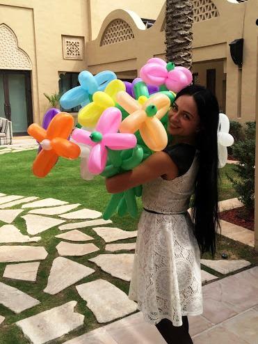 Balloon twister in Dubai