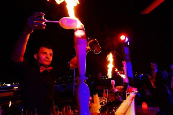 Bartender show in the UAE