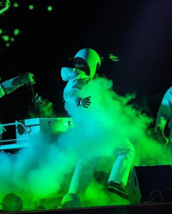 Chemical show - cryo effect in Dubai