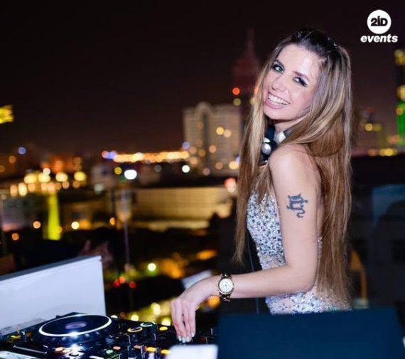 Female DJ in the UAE