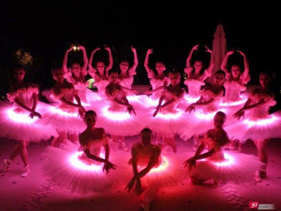 Breathtaking LED ballet in the UAE