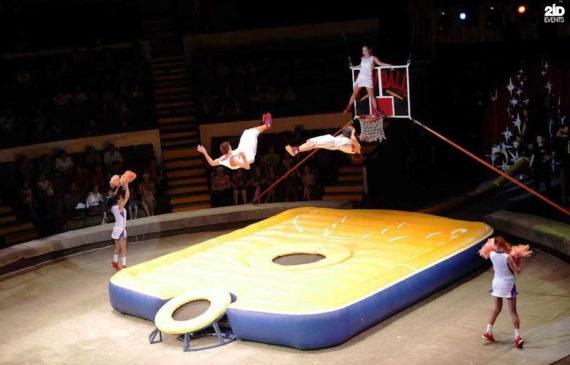 Basketball show in the UAE