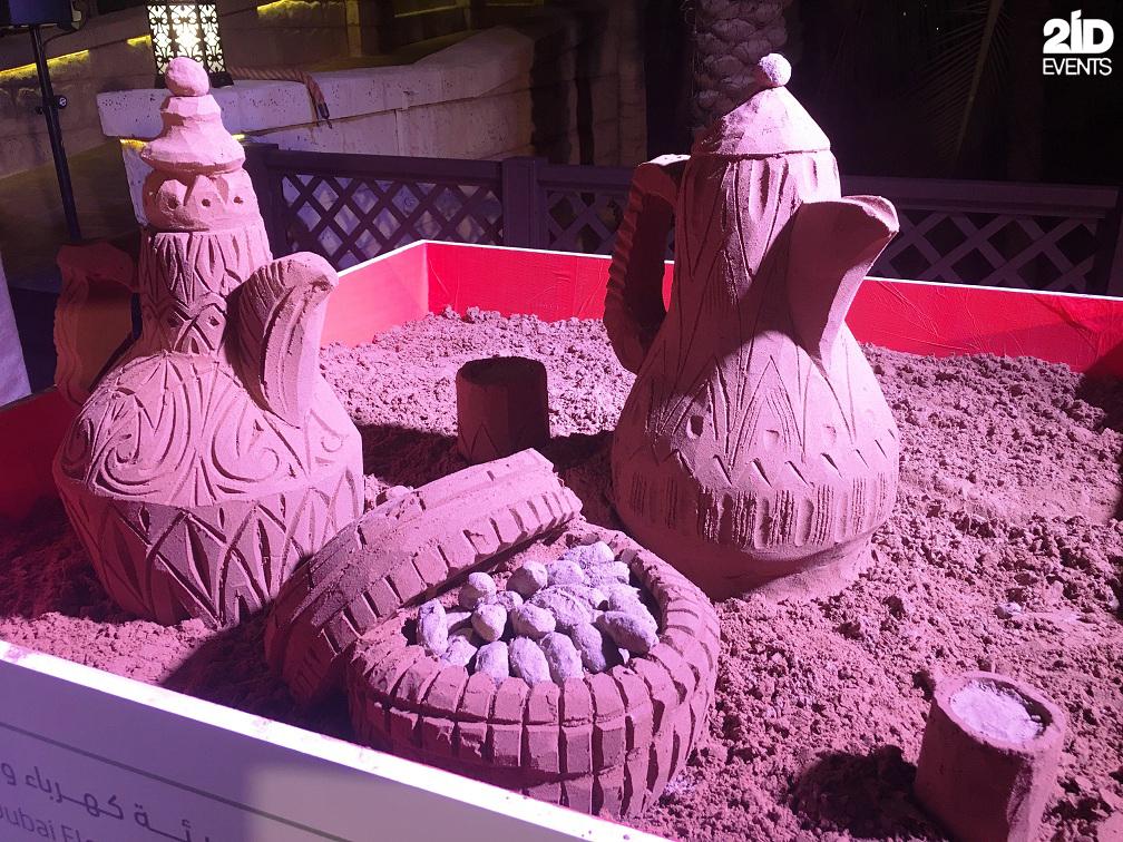 2ID - SAND SCULPTURE FOR THE ARABIC CULTURE EVENT