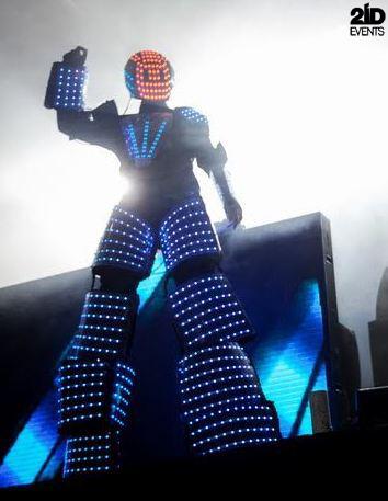 Robots dance show in Dubai