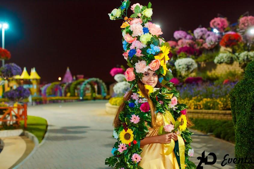 2ID - FLOWER GIRL FOR GRAND OPENING OF MIRACLE GARDEN