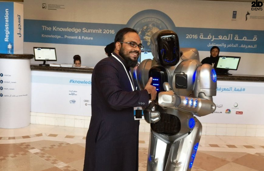 ROBOT FOR THE KNOWLEDGE SUMMIT