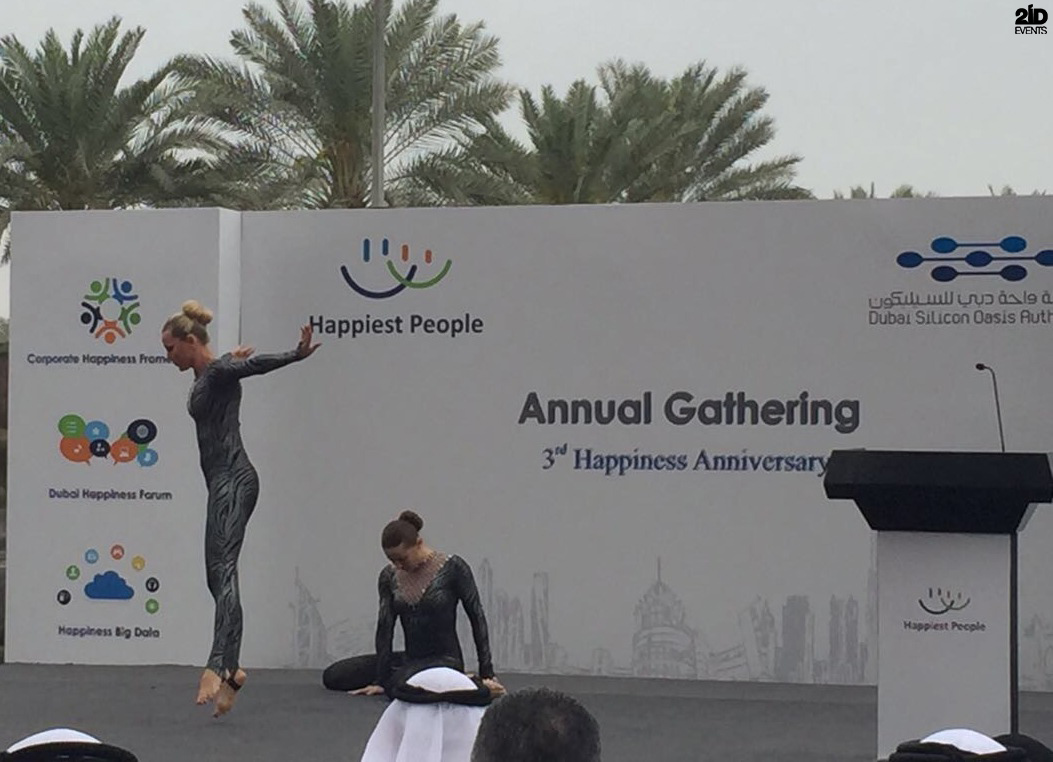 ACROBATIC SHOW FOR CORPORATE ANNIVERSARY
