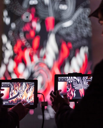 Interactive Animated Painting in the UAE