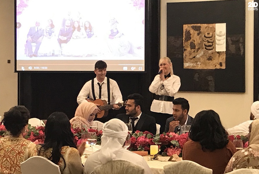 FAKE PAPARAZZI AND SINGING WAITERS FOR PRIVATE EVENT