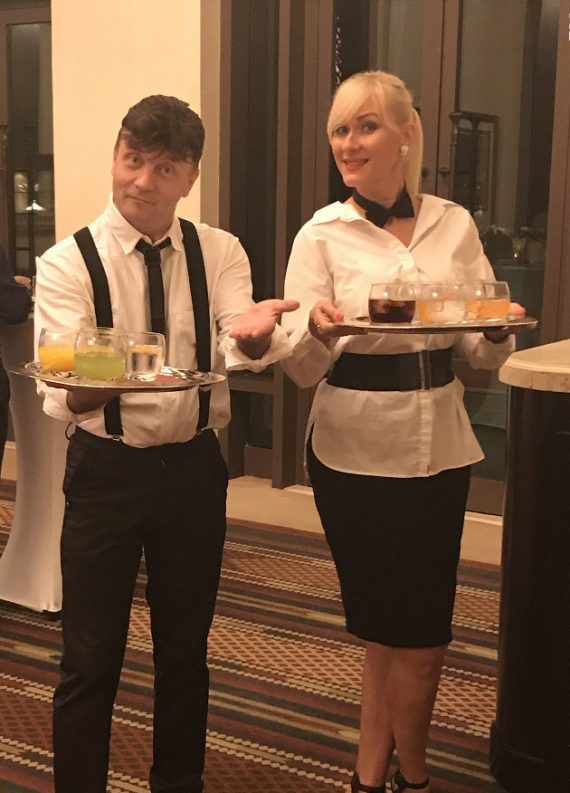 Singing Waiters in Dubai