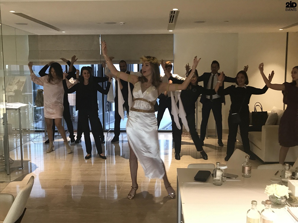 GREEK DANCE MASTER CLASSES FOR PRODUCT LAUNCH