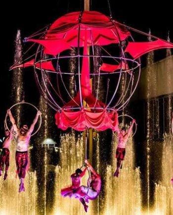 Aerial Acrobats Show in the UAE