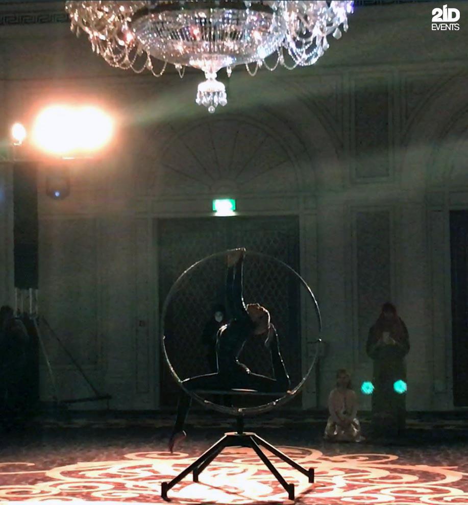 REVOLVING RING SHOW FOR PRIVATE EVENT