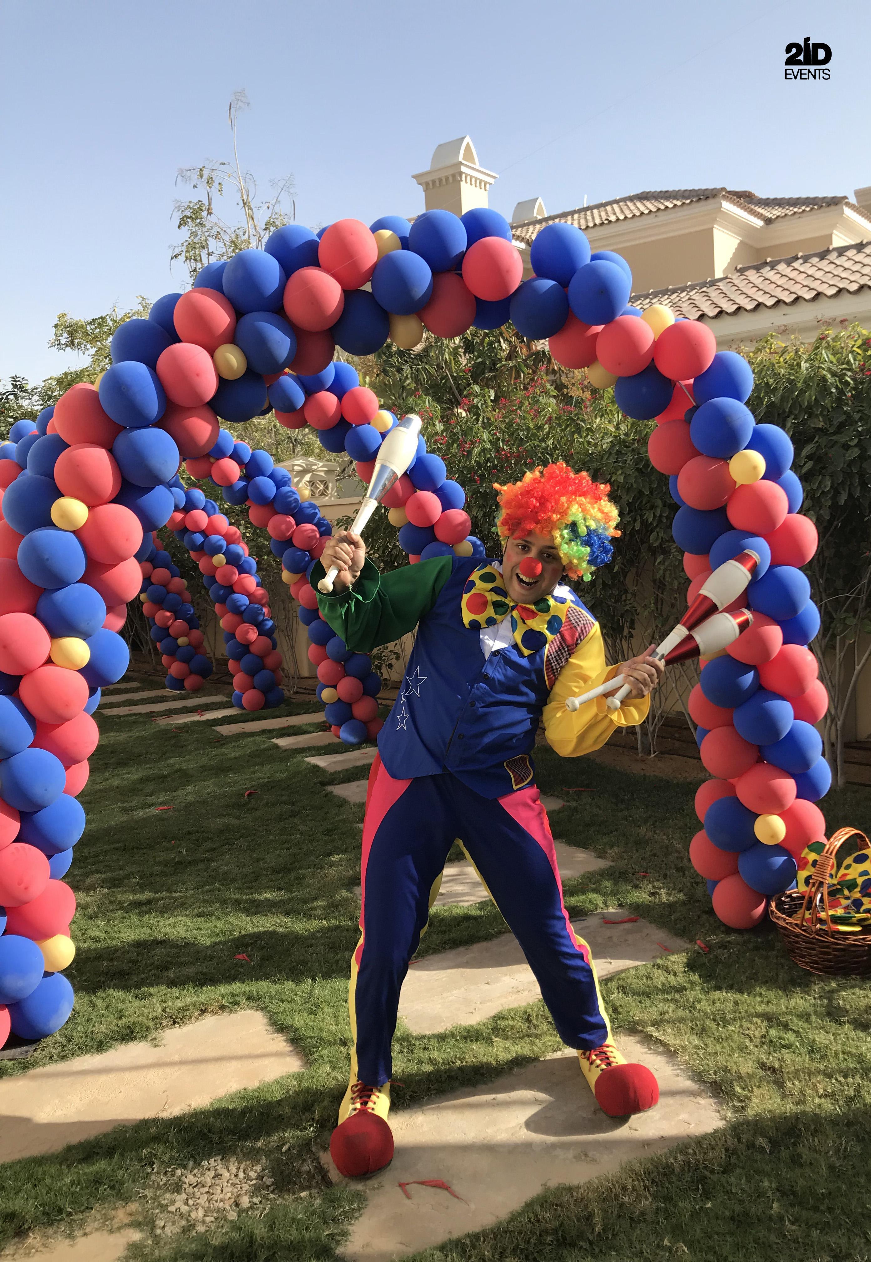 FUNNY CLOWNS FOR PRIVATE EVENT