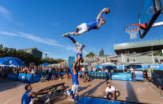 EXTREME BASKETBALL SHOW IN THE UAE