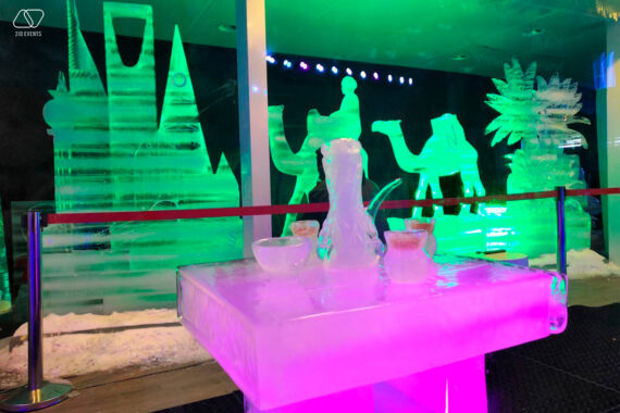 ICE SCULPTURES FOR THE FESTIVAL IN RIYADH 17 570x380 - ICE SCULPTURES IN DUBAI