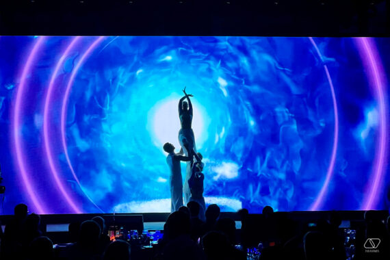 INTERACTIVE DANCE PERFORMANCE FOR THE MIDEA PRODUCT LAUNCH 5 1 570x380 - INTERACTIVE DANCE PERFORMANCE WITH VIDEO PROJECTION
