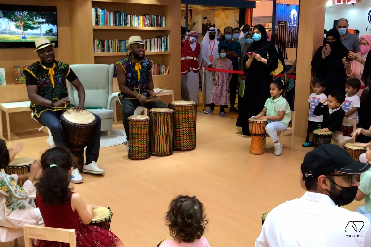 PUPPET SHOW AFRICAN DRUMMERS FOR SIBF2021 5 - PUPPET SHOW & AFRICAN DRUMMERS FOR SIBF 2021