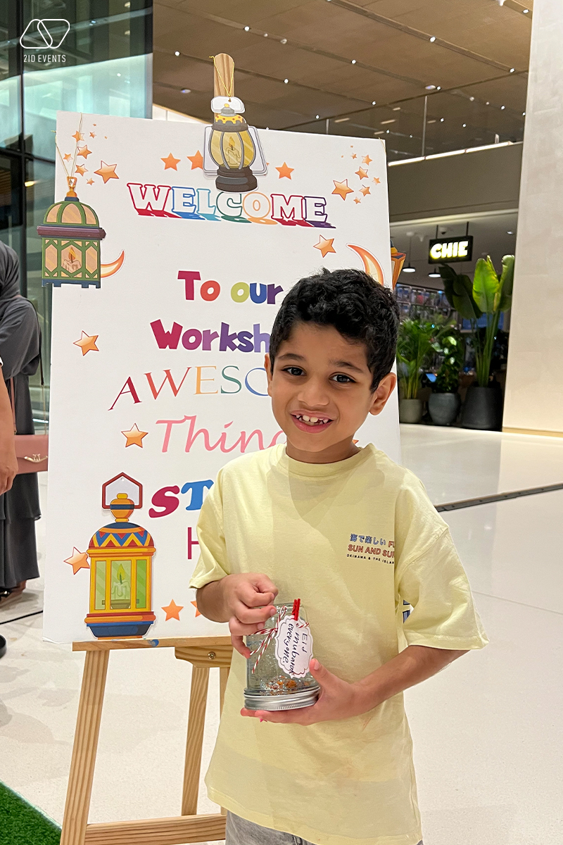 THEMED WORKSHOPS FOR THE KIDS 10 - KIDS AREA WITH WORKSHOPS FOR EID AL ADHA
