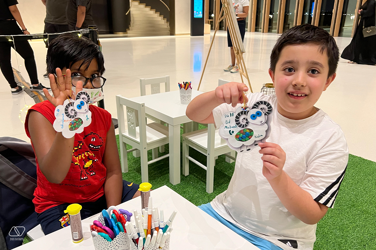 THEMED WORKSHOPS FOR THE KIDS 3 - KIDS AREA WITH WORKSHOPS FOR EID AL ADHA
