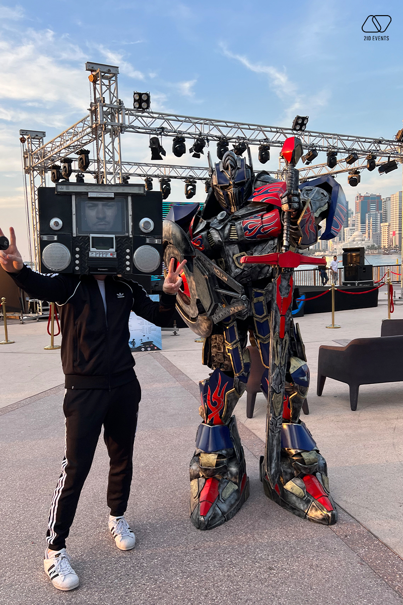 ENTERTAINMENT FOR THE “HERO VS VILLAIN” EVENT 2 - ENTERTAINMENT FOR THE “HERO VS VILLAIN” EVENT, SHARJAH