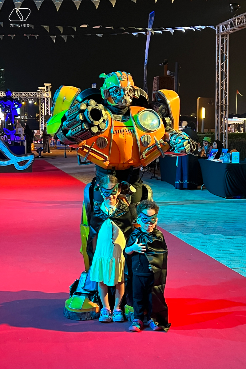 ENTERTAINMENT FOR THE “HERO VS VILLAIN” EVENT 5 - ENTERTAINMENT FOR THE “HERO VS VILLAIN” EVENT, SHARJAH