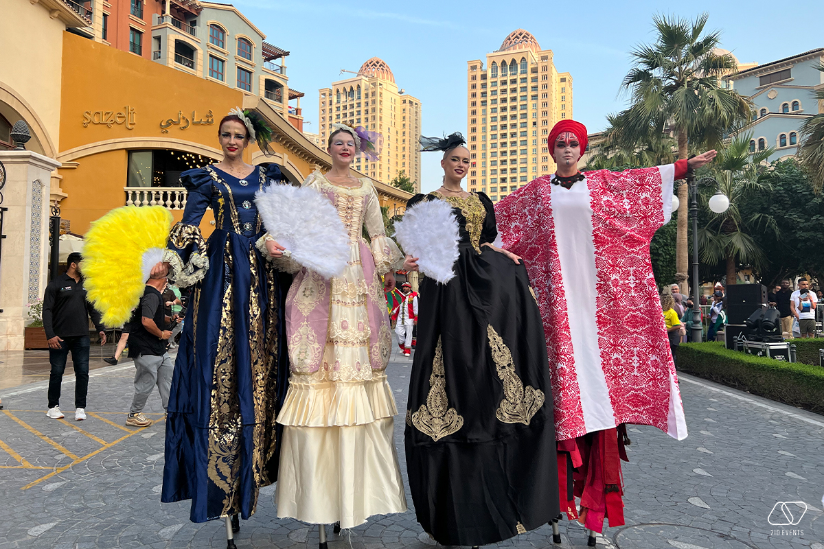 GLOBAL PARADE ENTERTAINMENT IN QATAR 1 - GLOBAL PARADE FOR QATAR - WORLD CUP 2022 ACTIVITIES