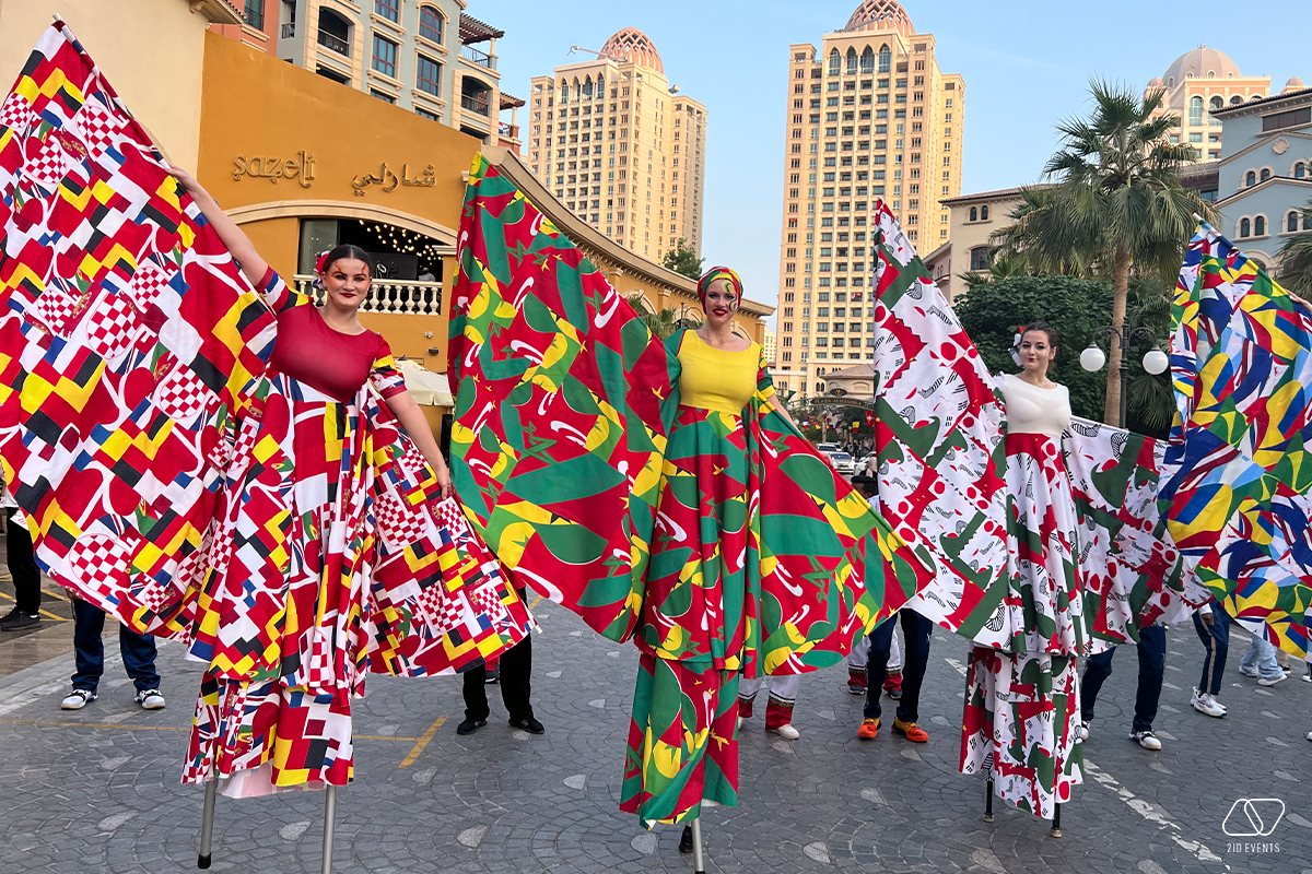 GLOBAL PARADE ENTERTAINMENT IN QATAR 2 - GLOBAL PARADE FOR QATAR - WORLD CUP 2022 ACTIVITIES