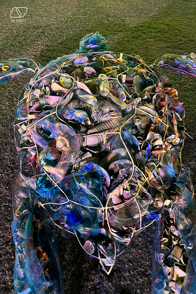 SUSTAINABLE ART INSTALLATION THE TURTLE PROJECT BY 2ID EVENTS 1 - SUSTAINABLE ART INSTALLATION: THE TURTLE PROJECT BY 2ID EVENTS